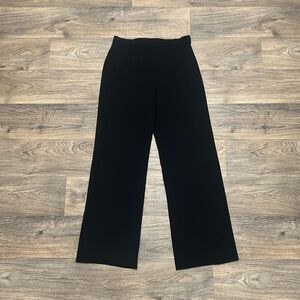 Max Mara Black Trousers Pants US Size 6 Work Office Minimalist Career